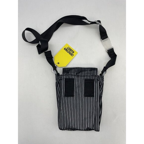 Chinatown Market Striped Small Reflective Accessory Cellphone Crossbody Mini Bag - Picture 4 of 10